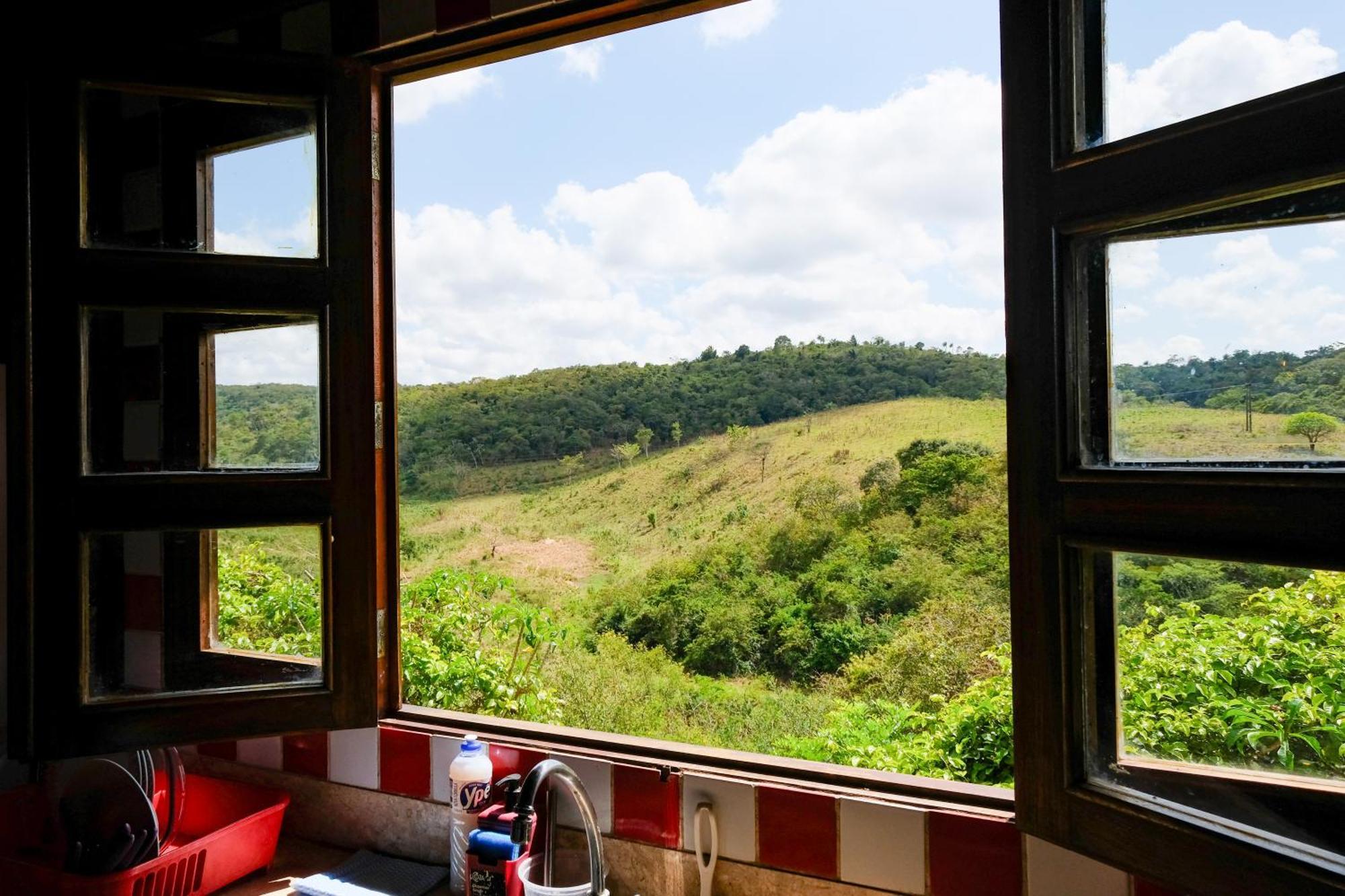 Chale Com Vista Privilegiada Pilões de Dentro Exteriör bild