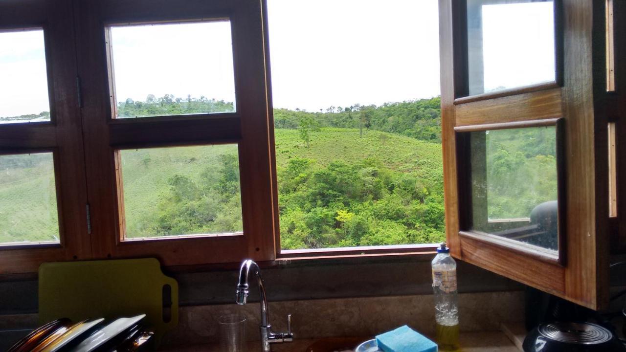 Chale Com Vista Privilegiada Pilões de Dentro Exteriör bild